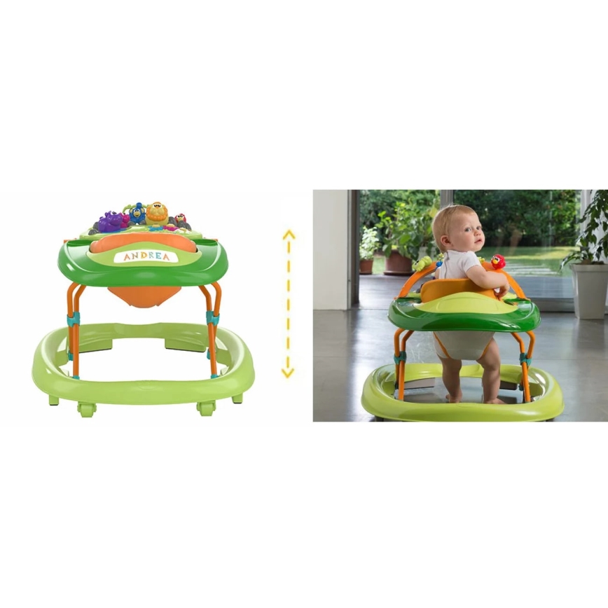 Chicco - Lauflernhilfe WALKY TALKY 2xAA grün
