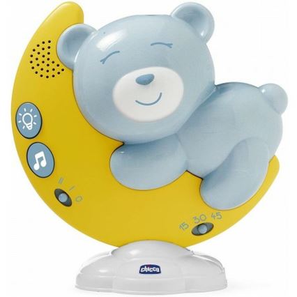 Chicco - Projektor über ein Kinderbett mit einer Melodie 3in1 NEXT2MOON blau