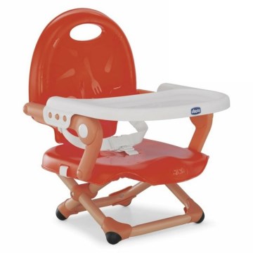 Chicco - Tragbare Kinderstuhl-Sitzerhöhung POCKET SNACK rot