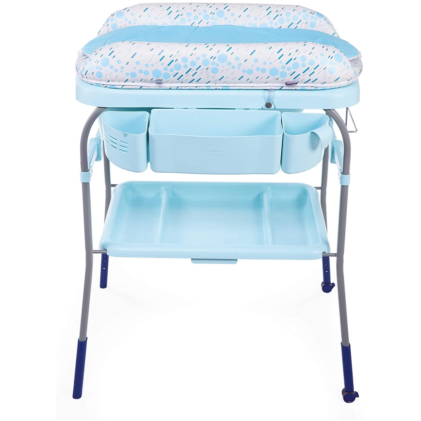 Chicco – Wickeltisch mit Badewanne CUDDLE&BUBBLE blau