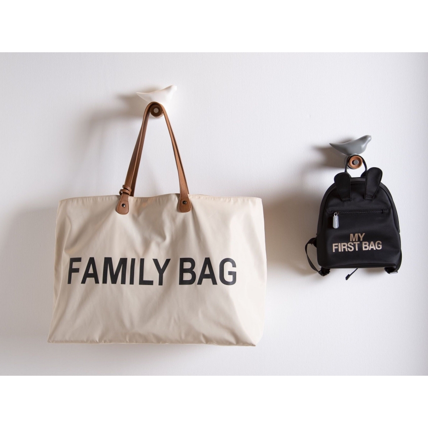 Childhome - Kinderrucksack MY FIRST BAG schwarz
