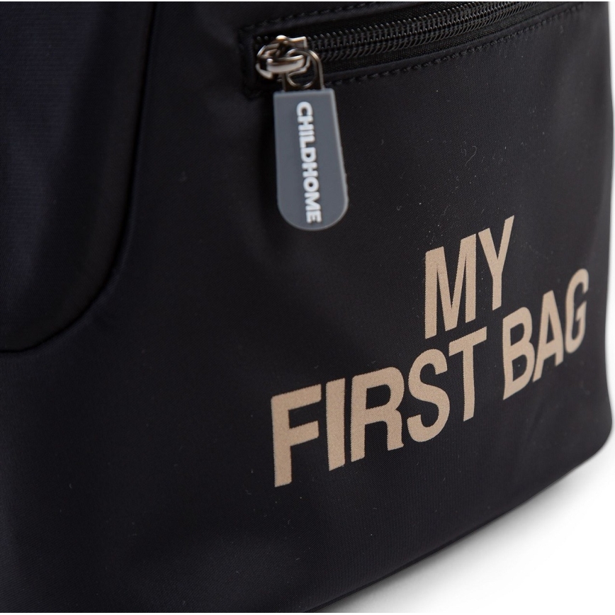 Childhome - Kinderrucksack MY FIRST BAG schwarz