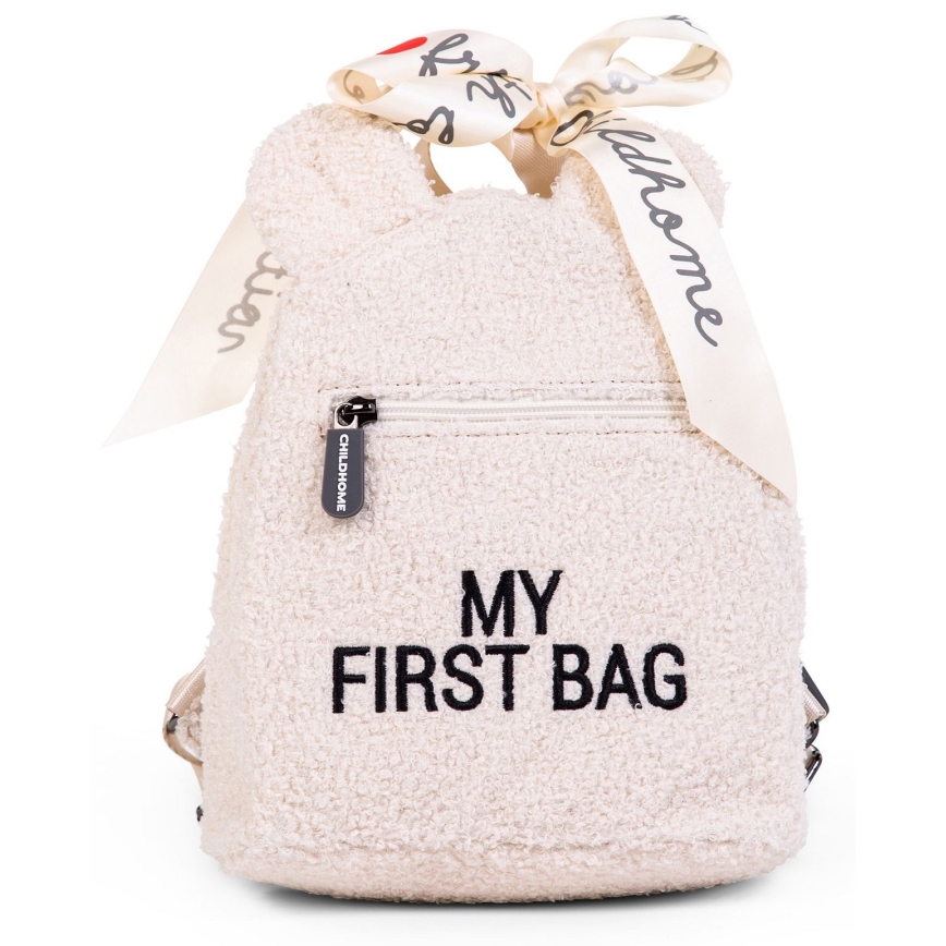 Childhome - Kinderrucksack MY FIRST BAG cremefarben