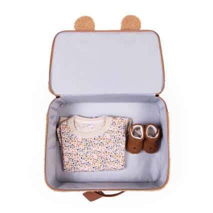 Childhome - Reisekoffer für Kinder TEDDY braun