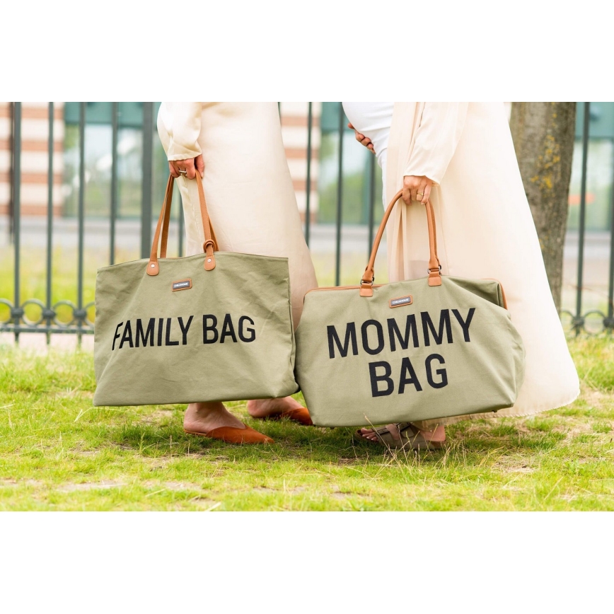 Childhome - Reisetasche FAMILY BAG khaki