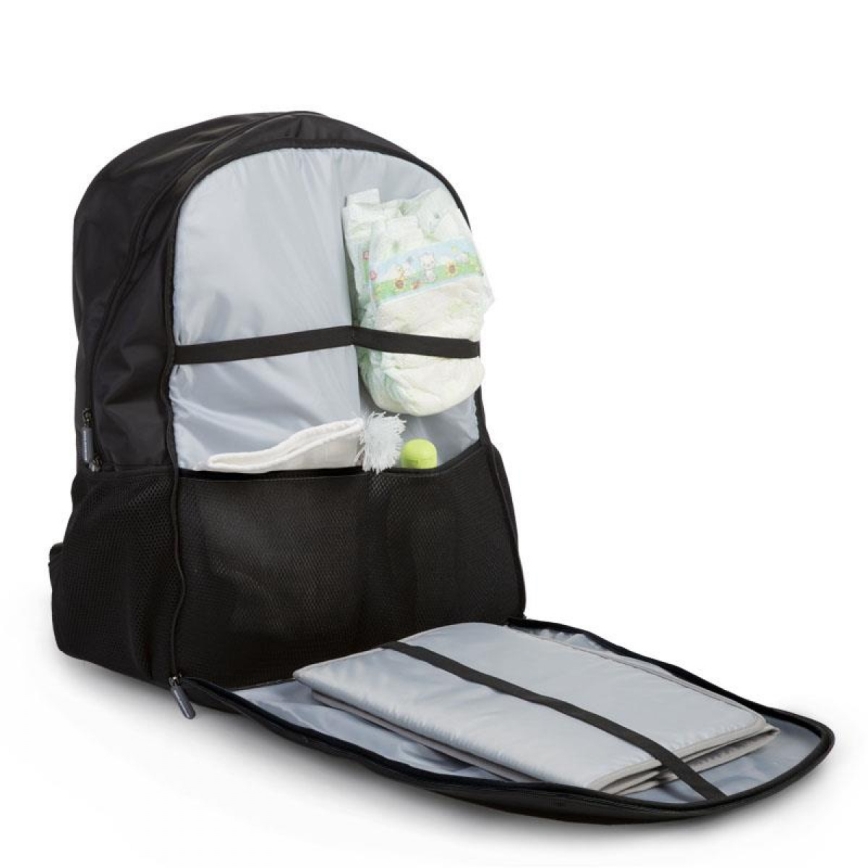 Childhome - Wickelrucksack DADDY BAG schwarz