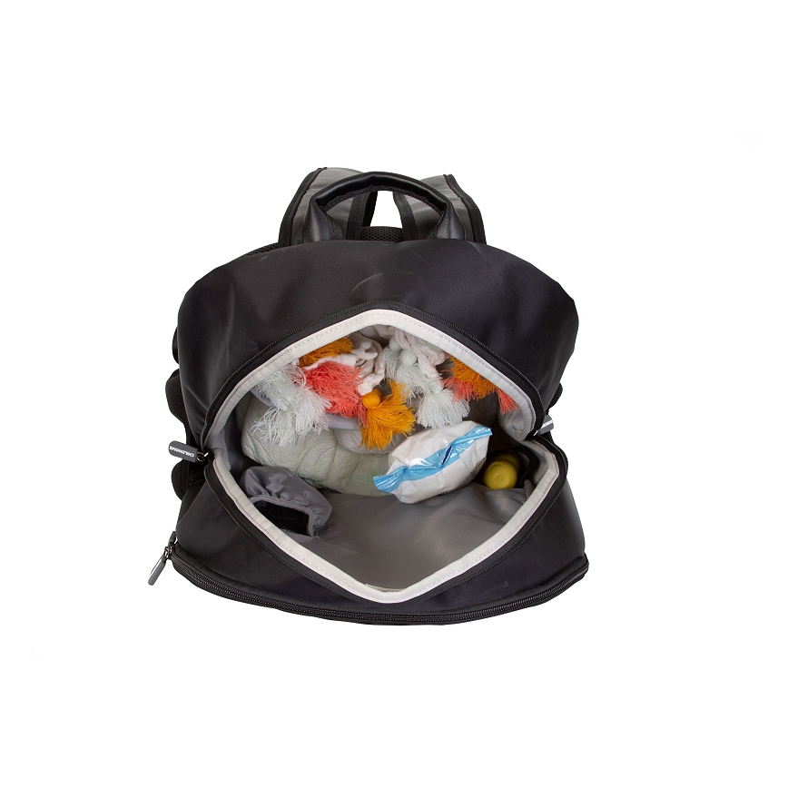 Childhome - Wickelrucksack DADDY BAG schwarz