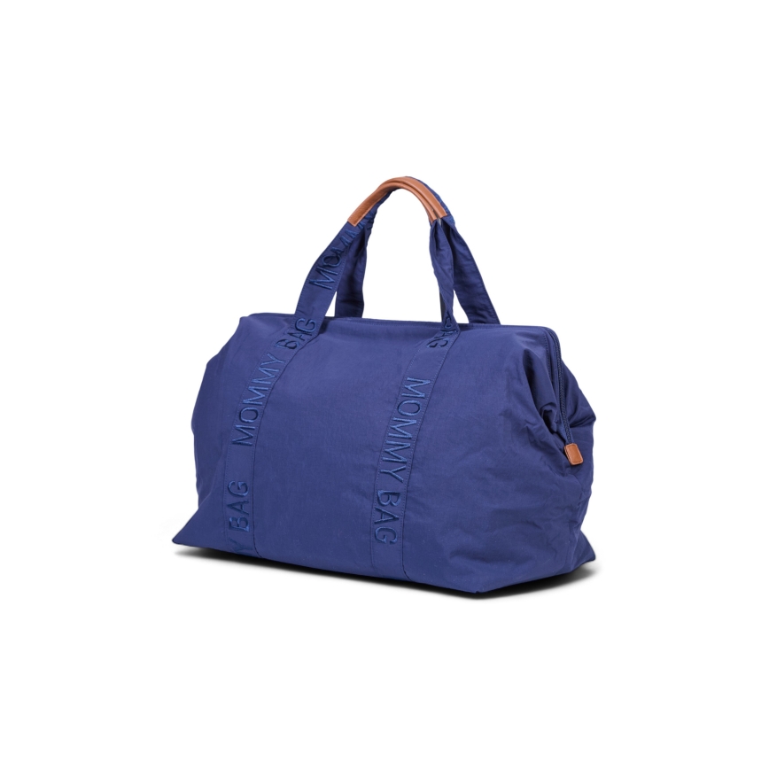 Childhome - Wickeltasche MOMMY BAG blau