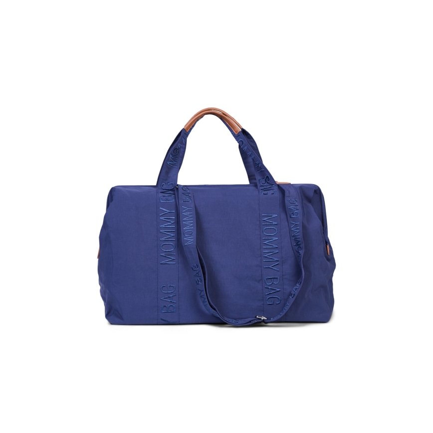 Childhome - Wickeltasche MOMMY BAG blau