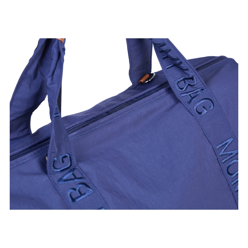 Childhome - Wickeltasche MOMMY BAG blau