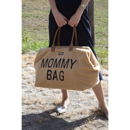 Childhome – Wickeltasche MOMMY BAG braun