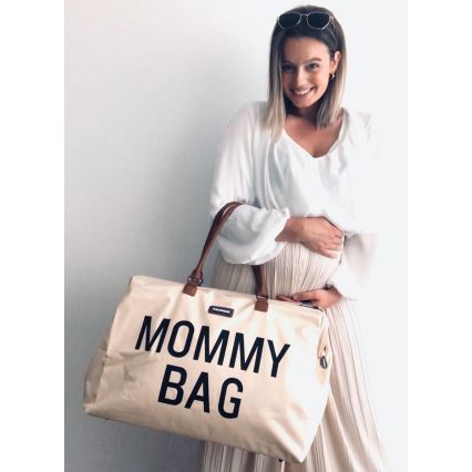 Childhome – Wickeltasche MOMMY BAG cremefarben