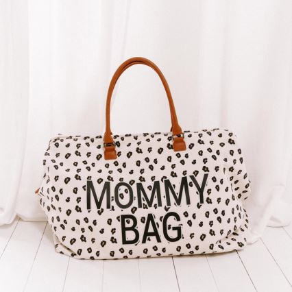 Childhome - Wickeltasche MOMMY BAG Leopard