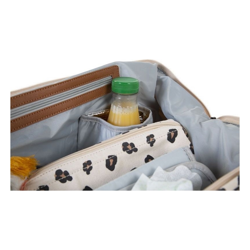 Childhome - Wickeltasche MOMMY BAG Leopard