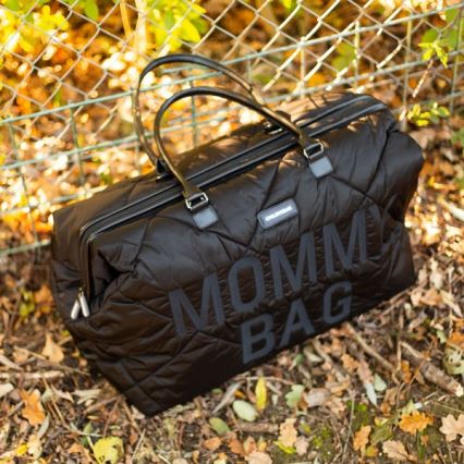 Childhome - Wickeltasche MOMMY BAG PUFFERED schwarz