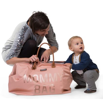 Childhome – Wickeltasche MOMMY BAG rosa