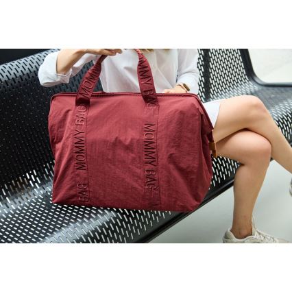 Childhome - Wickeltasche MOMMY BAG rot