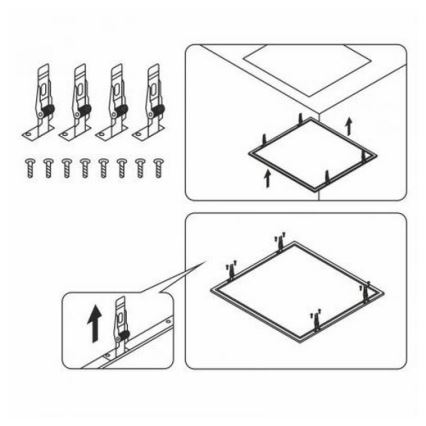 Clips für LED Platten