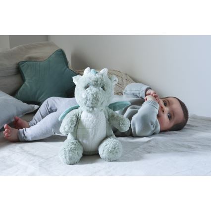 Cloud B - Einschlafhilfe Drache mit Melodie und Licht + USB