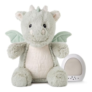 Cloud B - Einschlafhilfe Drache mit Melodie und Licht + USB