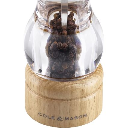 Cole&Mason - Salz- und Pfeffermühlenset BEECH 2 Stück Buche 16,5 cm