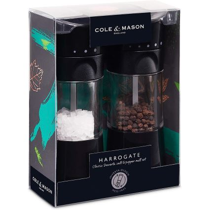 Cole&Mason - Salz- und Pfeffermühlenset HARROGATE 2 Stück 15,4 cm