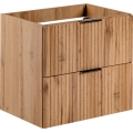 COMAD ADEL OAK 82-60-B-2S - Waschtischunterschrank ADEL 57x60,2 cm, Eiche