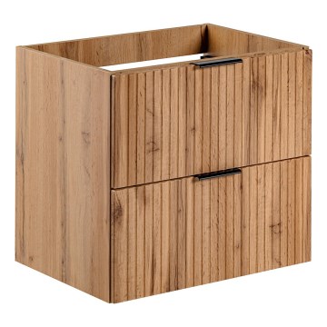 COMAD ADEL OAK 82-60-B-2S - Waschtischunterschrank ADEL 57x60,2 cm, Eiche
