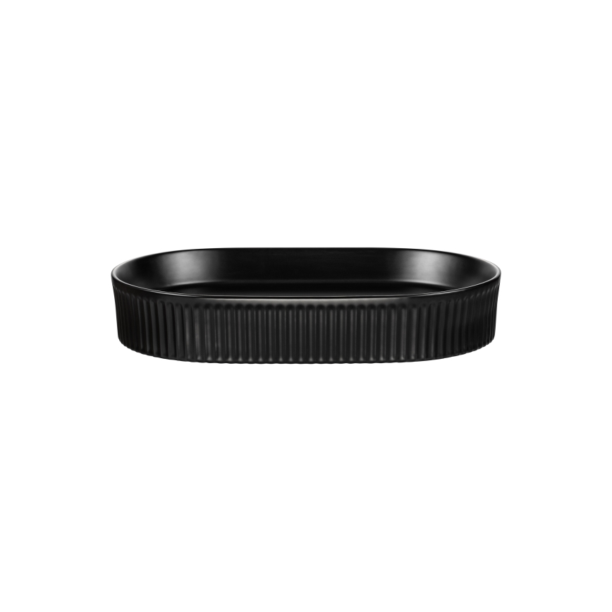 COMAD BEYOND 3 BLACK ( E-6531 ) - Aufsatzwaschbecken BEYOND 56x36 cm Keramik/matt schwarz
