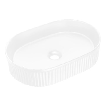 COMAD BEYOND 5 WEISS (E-6564) - Aufsatzwaschbecken BEYOND 48x32,5 cm Keramik/mattweiß