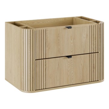 COMAD OVALIA CREMONA 82-80-46-2S - Waschbeckenunterschrank OVALIA 52x80 cm Cremona-Eiche