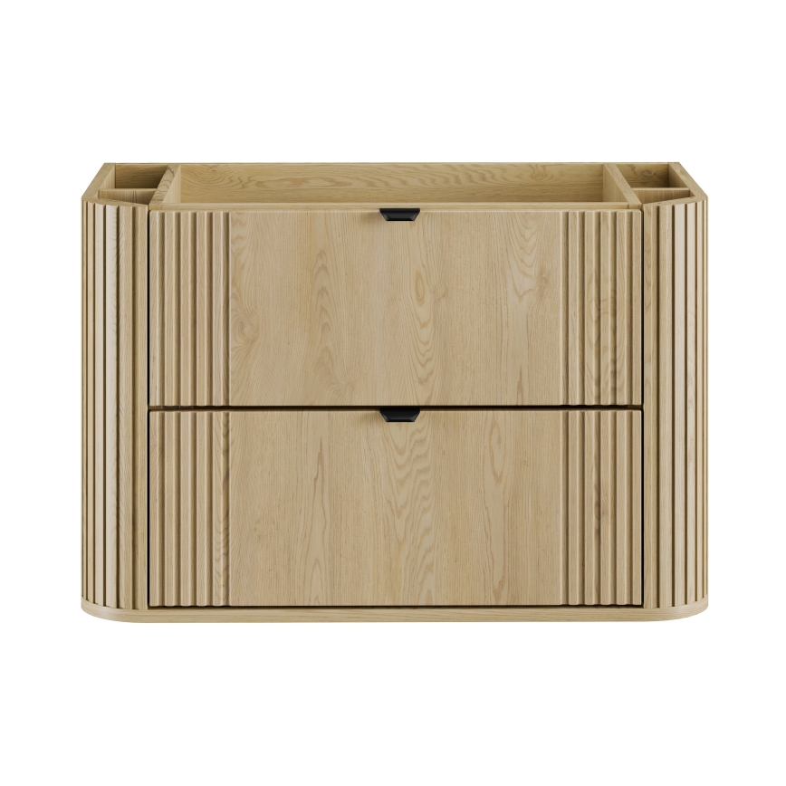 COMAD OVALIA CREMONA 82-80-46-2S - Waschtischunterschrank OVALIA Eiche