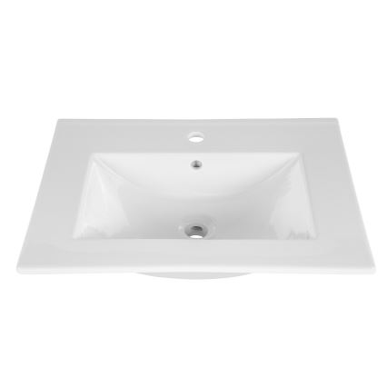 COMAD UM-CFP LAVA 60D DP - Einbauwaschbecken LAVA 46x61 cm, weiß
