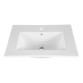 COMAD UM-CFP LAVA 60D - Einbauwaschbecken LAVA 61x46 cm Keramik/glänzend weiß
