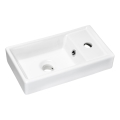 COMAD UM-VEDEA 40 - Aufsatzwaschbecken VEDEA 40x22 cm Keramik/Glänzendes Weiß