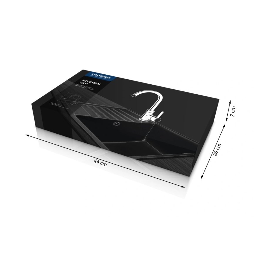 Concept BDG3334BE - Spültischarmatur 33,5 cm Granit/Beige