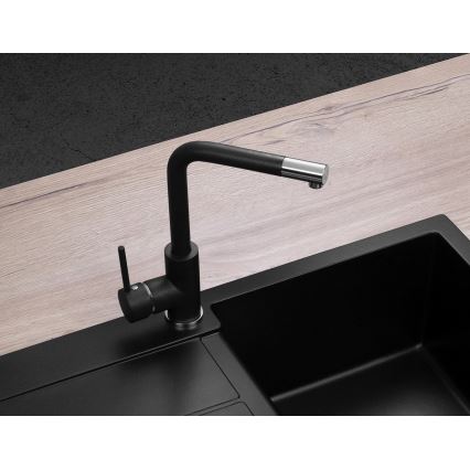 Concept BDG4327BC - Spültischarmatur 27,3 cm, Granit/Schwarz
