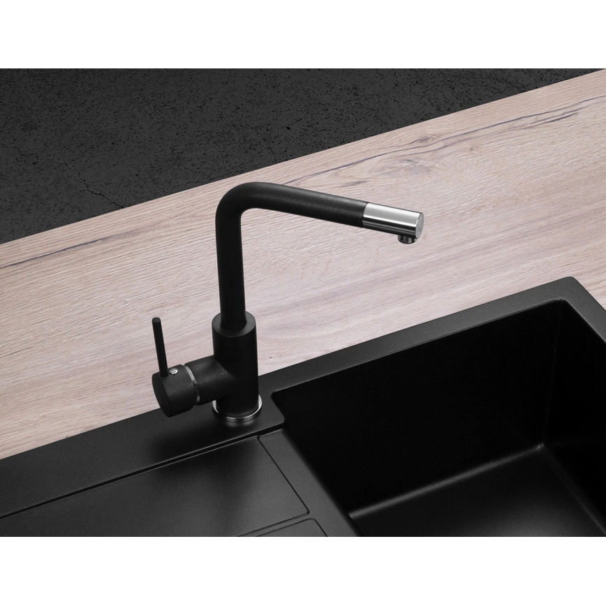 Concept BDG4327BC - Spültischarmatur 27,3 cm, Granit/Schwarz