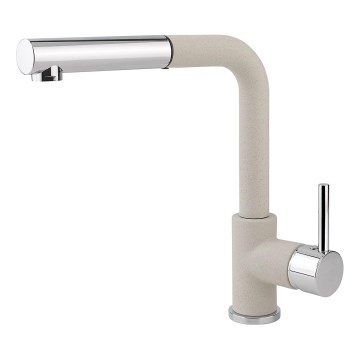 Concept BDG4527BE - Küchenarmatur mit herausziehbarer Brause 26,9 cm Granit/Beige