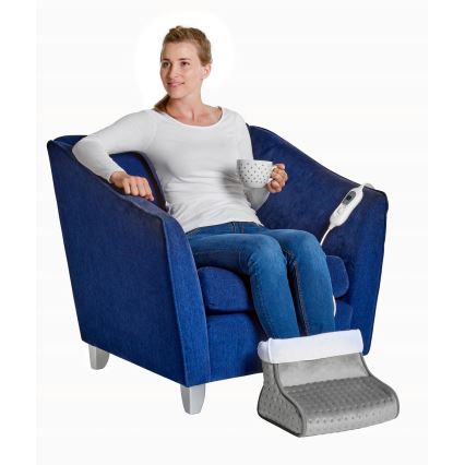 Concept BV1020 - Elektrisch beheizter Schuh 100W/230V 30x30 cm grau/weiß