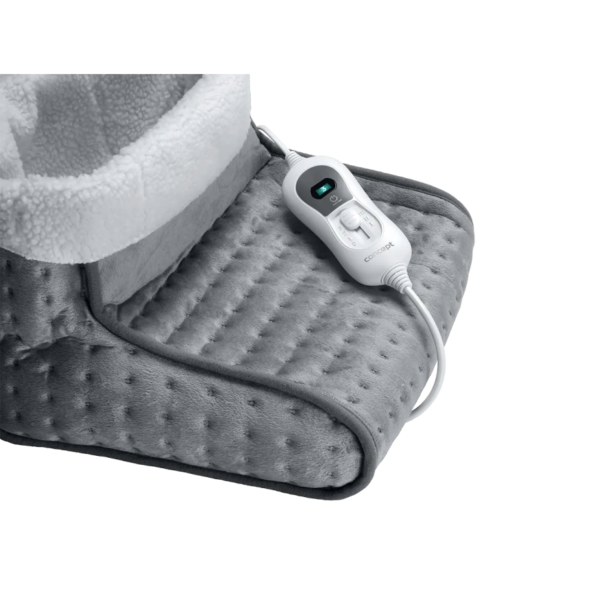 Concept BV1020 - Elektrisch beheizter Schuh 100W/230V 30x30 cm grau/weiß