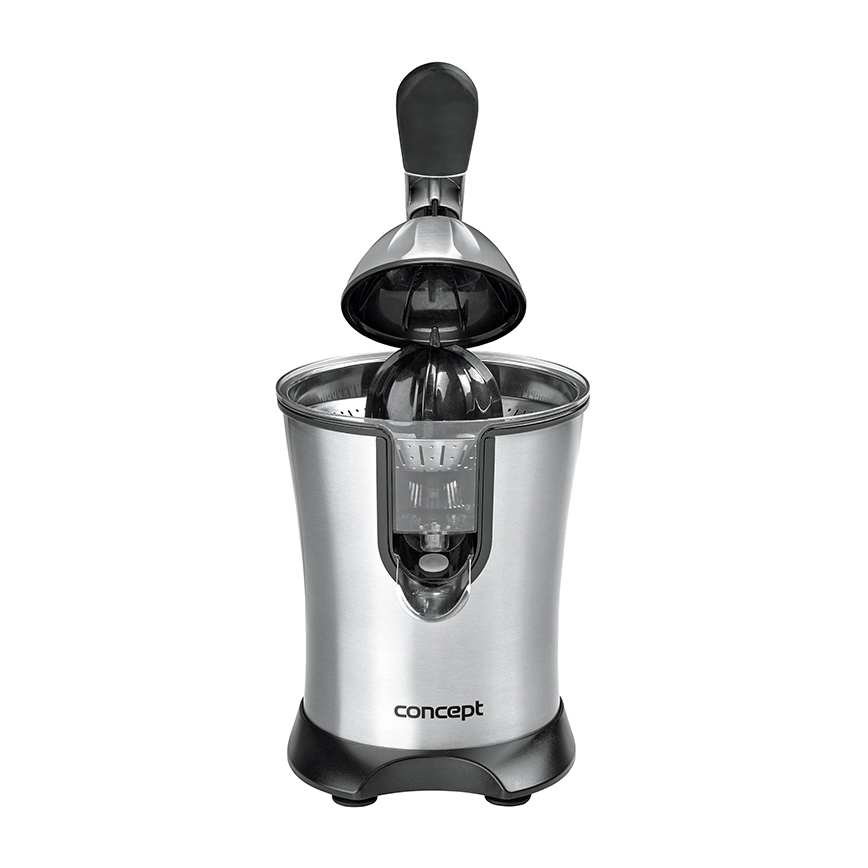 Concept CE3520 - Hebel-Zitruspresse für Zitrusfrüchte 0,75 l 160W/230V Edelstahl