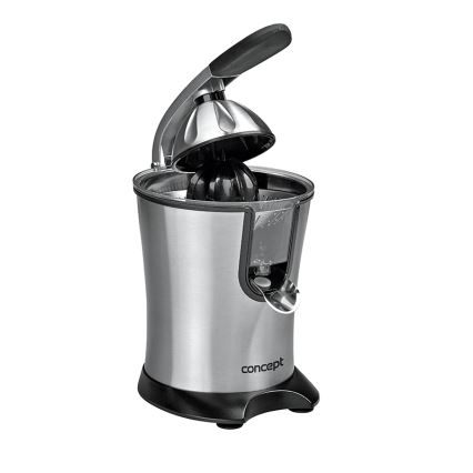 Concept CE3520 - Hebelpresse für Zitrusfrüchte, 0,75 l, 160W/230V, Edelstahl