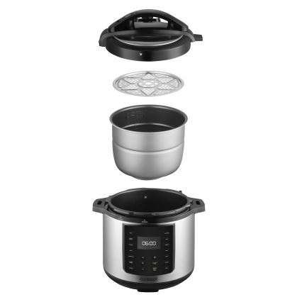 Concept CK8001 - Multifunktionaler elektrischer Schnellkochtopf 5,6 l, 1000 W/230 V, WLAN, Edelstahl