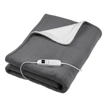 Concept DV7420 - Elektrische Heizdecke 160W/230V 180x130 cm grau/weiß