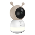 Concept KD4000 - Intelligentes Babyphone mit Bewegungssensor SMART KIDO 4,5W/230V Wi-Fi beige