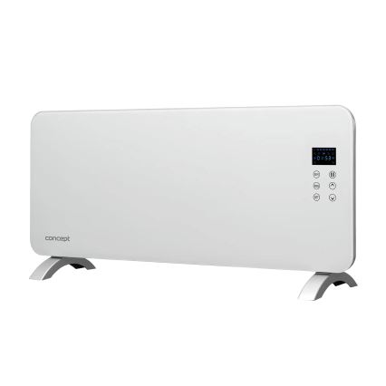 Concept KS4000 - Elektrischer Direktheizer/Konvektor 1000/2000W IP24 weiß + Fernbedienung