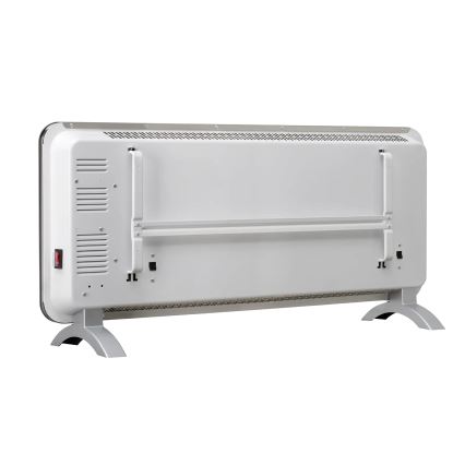 Concept KS4000 - Elektrischer Direktheizer/Konvektor 1000/2000W IP24 weiß + Fernbedienung