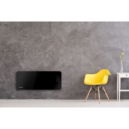 Concept KS4010 - Elektrischer Direktheizer/Konvektor 1000/2000 W IP24 schwarz + Fernbedienung