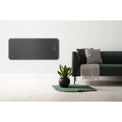 Concept KS4100 - Smarter elektrischer Direktheizer/Konvektor 1000/2000W Wi-Fi IP24 grau